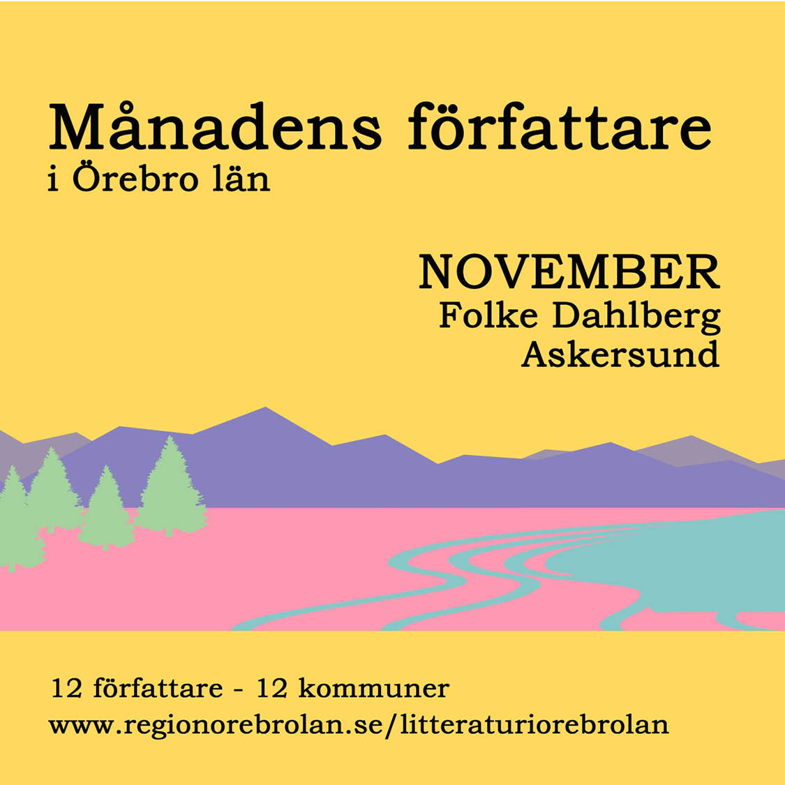 Månadens författare november: Folke Dahlberg, Askersund