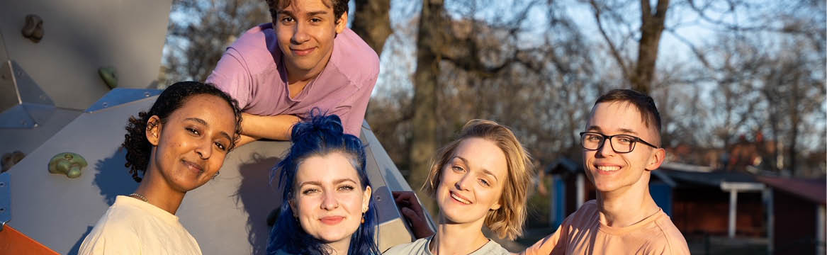 Ada Haile, William Jörnegren, Joline Holmvall, Emma Hägerman och Loke Wadström