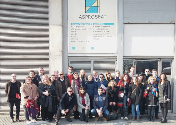 Gruppbild RaiSE Barcelona