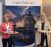 Maria Larsson och Irén Lejegren