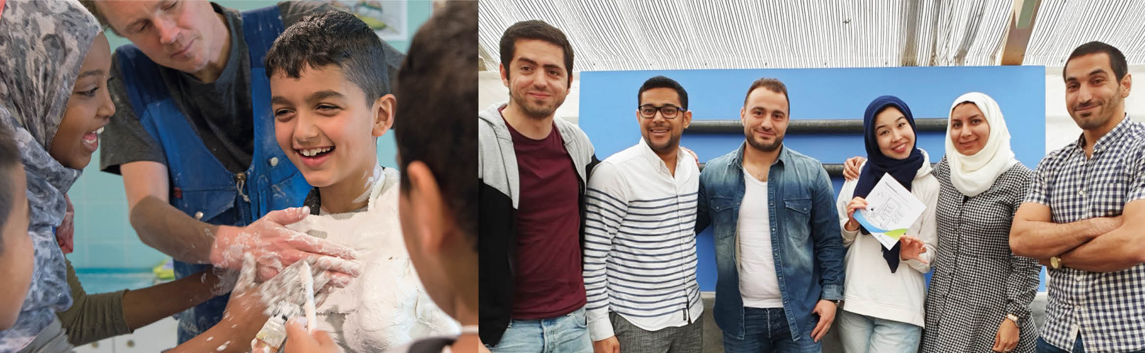 Kulturaktivitet med Knutte Wester och projektets värdpool