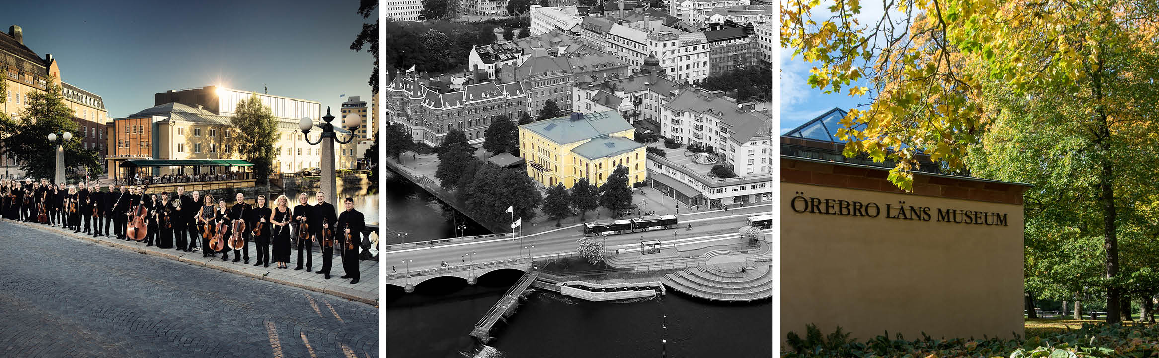 Länsmusiken i Örebro, Örebro länsteater, Örebro läns museum