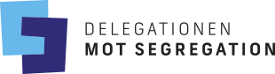 Logotyp Delegationen mot segregation