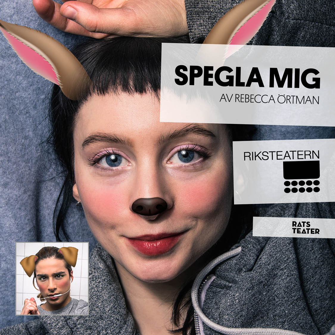 Teaterföreställningen Spegla mig
